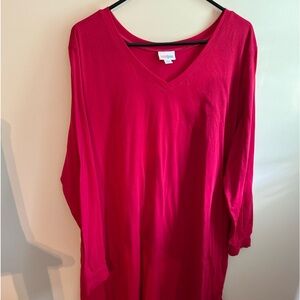 Lularoe Emily swing dress with pockets.